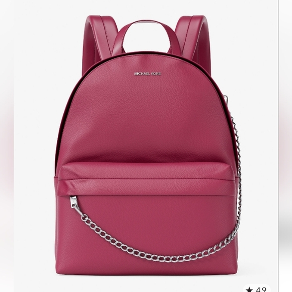 NWT Dark Raspberry Medium Slater Backpack - Picture 3 of 6